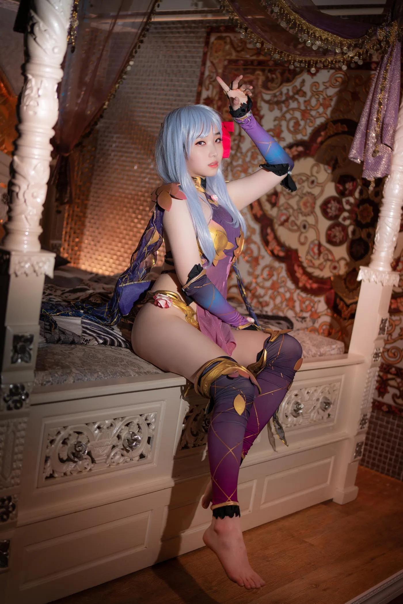 Bambi밤비 – NO.76 [CreamSoda] Cosplay Tamamo  Kama FGO [40P]插图8